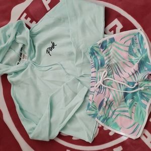 VS PINK SHORT OUTFIT